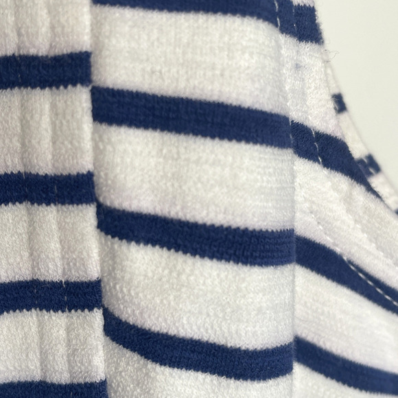 J Crew Women's Striped Fit and Flare Dress Size 2 Resort Nautical Preppy - Picture 16 of 16